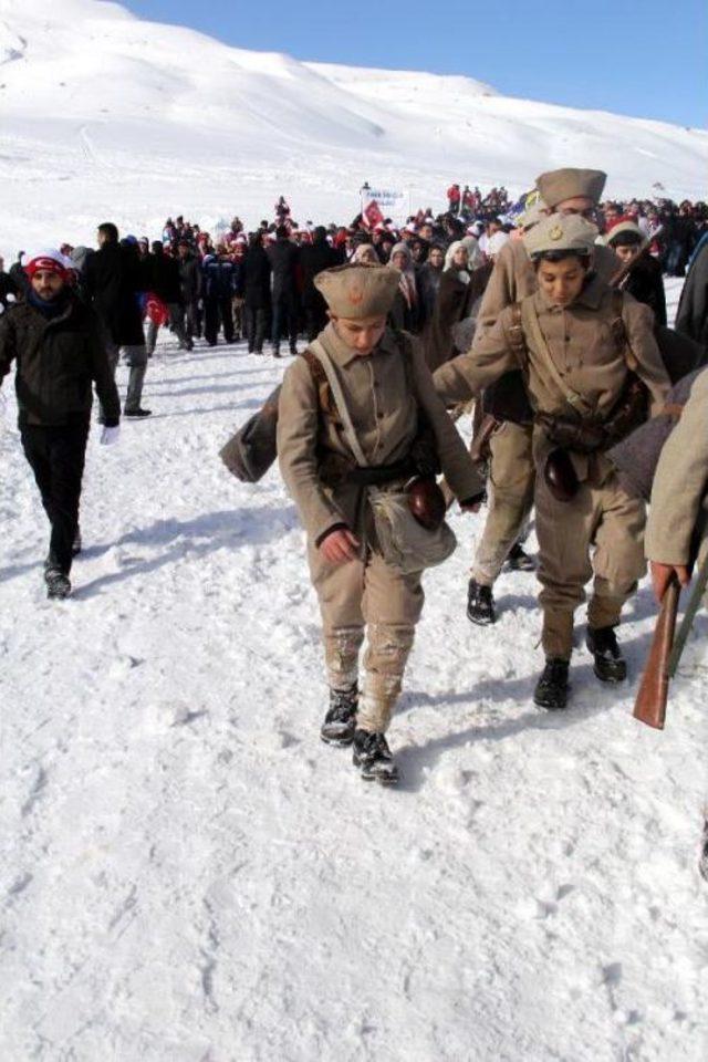 Sarıkamış Şehitleri Erciyes’Te Anıldı