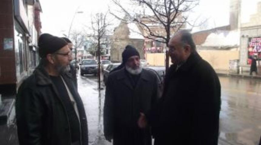 Ak Parti Erzurum Milletvekili Yılmaz Esnafı Dinledi