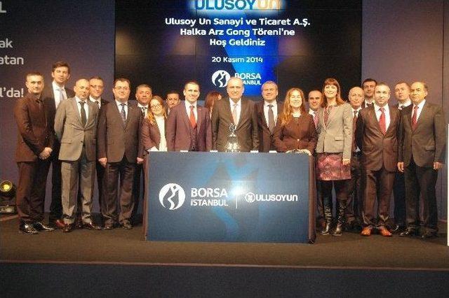 Samsun Merkezli Ulusoy Un, Borsa İstanbul&rsquo;da 1
