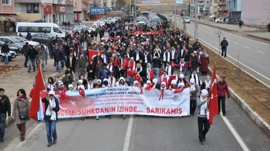 Tunceli&rsquo;de Sarıkamış Y&uuml;r&uuml;y&uuml;ş&uuml;