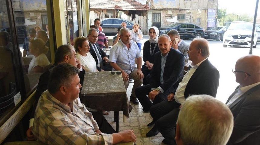 Genel Başkan Yardımcısı Şent&uuml;rk D&uuml;zce&rsquo;de