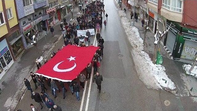 Eskişehir’de Sarıkamış Şehitlerini Anma Yürüyüşü