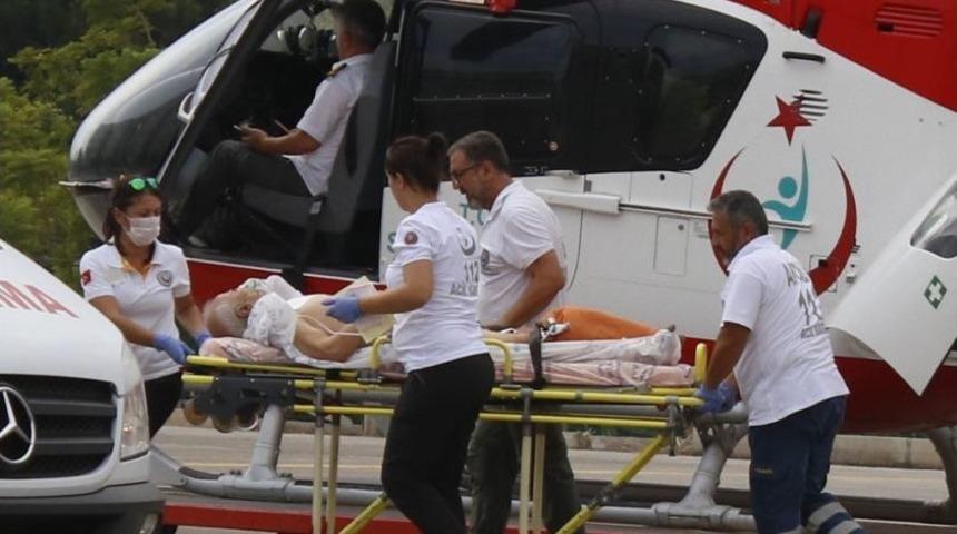 112 Yaşlı Adamı Hayata Bağladı