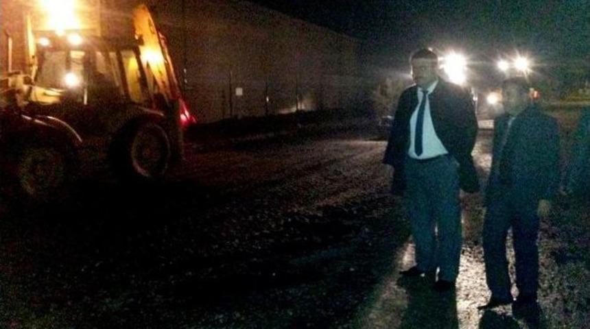 Havran&rsquo;da &Ccedil;alışmalar Gece De S&uuml;r&uuml;yor