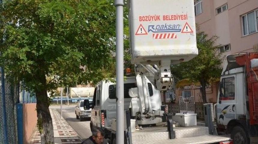 Sokak Aydınlatmalarına Bakım Ve Onarım