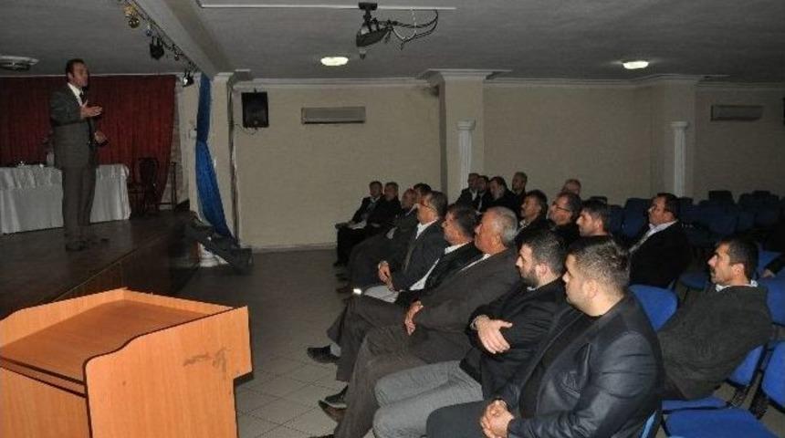 Alaplı&rsquo;da Din G&ouml;revlileri Ve Muhtarlara Yangın Eğitimi