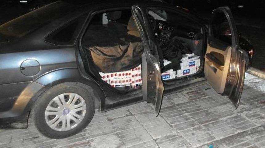 Elazığ&rsquo;da Ka&ccedil;ak Sigara Ve Esrar Ele Ge&ccedil;irildi