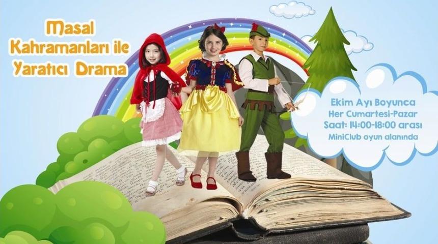 Minikler Masal Kahramanları İle Buluşuyor
