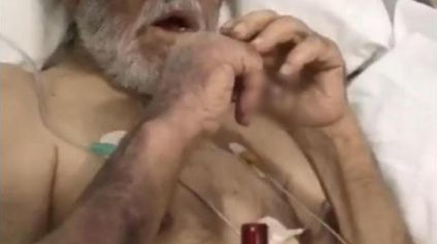 Yoğun Bakımdaki Hastaya Sigara Verme Görüntülerine Soruşturma