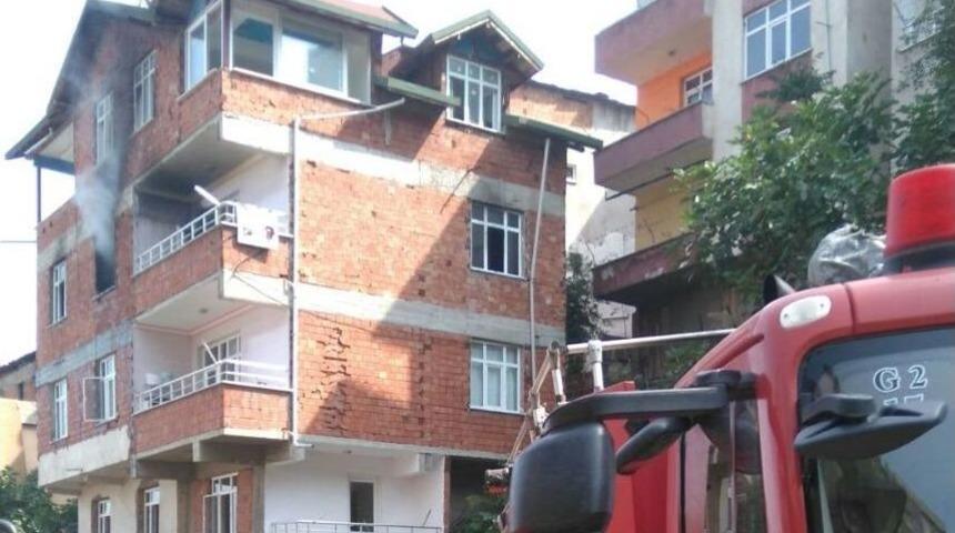 Fatsa&rsquo;da Korkutan Yangın