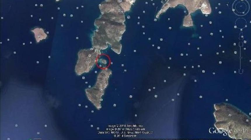 KA&Ccedil;AKLAR YUNAN ADASI DİYE G&Ouml;RECİK ADASI'NA BIRAKILDI