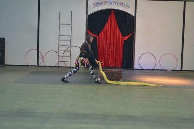 Troya Sirki&rsquo;nin G&ouml;sterileri &Ccedil;ocukları Eğlendirdi 2