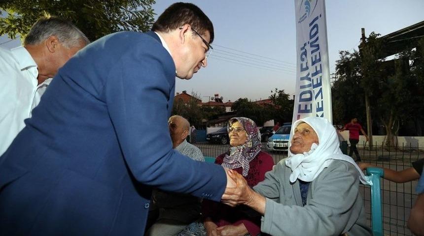 Subaşıoğlu, Vatandaş İle Akşam &Ccedil;ayında Buluştu