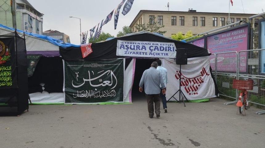 Iğdır&rsquo;da Aşura &Ccedil;adırı Kuruldu
