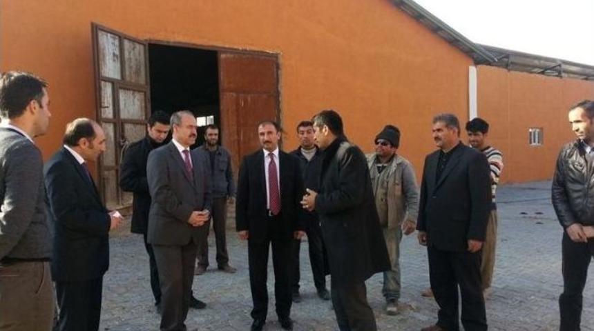 Vali B&uuml;y&uuml;kersoy Yatırımları İnceledi