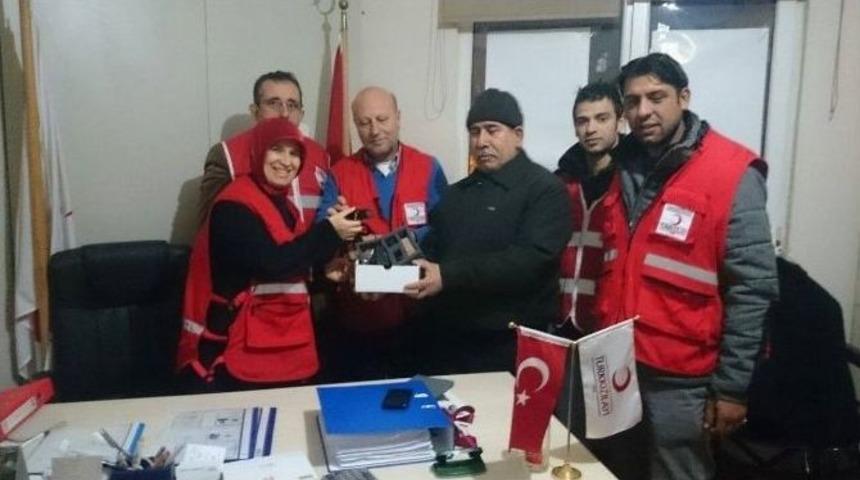 Kızılay&rsquo;dan Gaziye Gırtlak Konuşma Cihazı