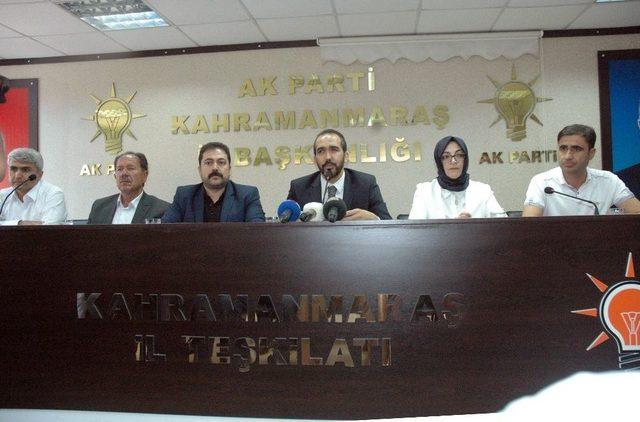 Kahramanmaraş&rsquo;ta Ak Parti&rsquo;nin 5 İl&ccedil;e Başkanı G&ouml;revden Alındı 1