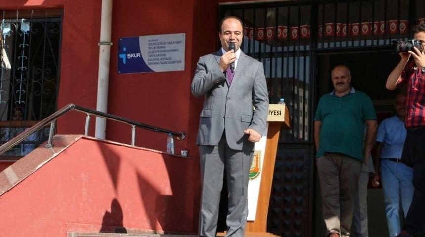 Başkan &Ccedil;ift&ccedil;i &Ouml;ğrencilerle Buluştu