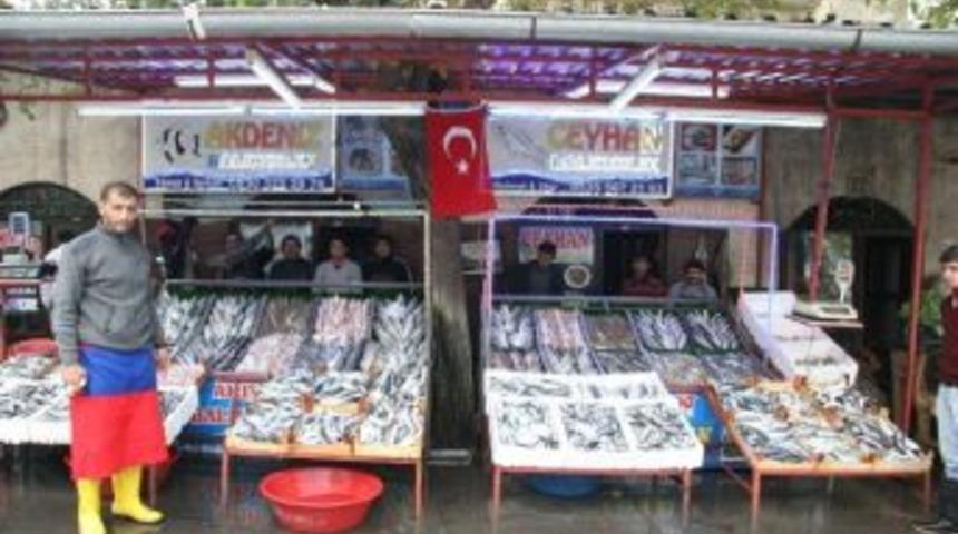 Kilis&rsquo;te Balık Satışlarına Yoğun İlgi