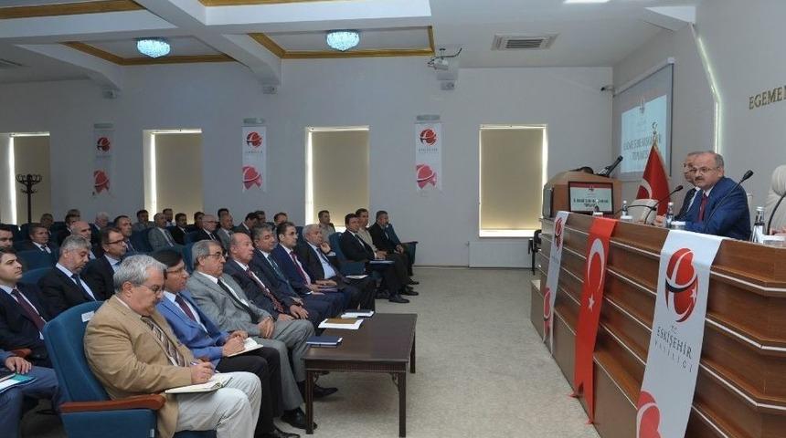 &lsquo;idare Şube Başkanları Toplantısı&rsquo; Vali &Ccedil;akacak Başkanlığında Yapıldı