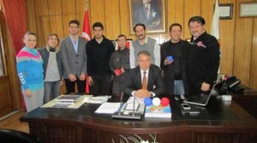 Boccia Milli Takım Antren&ouml;r&uuml; Yılmaz Burhaniye&rsquo; De