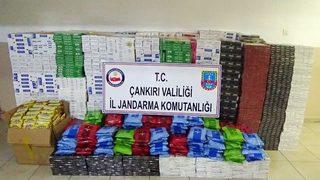 Çankırı’da 300 Bin Tl Değerinde Kaçak Sigara Ve Tütün Ele Geçirildi