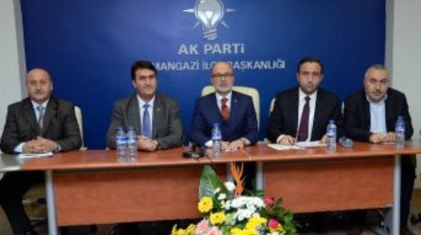 D&uuml;ndar&rsquo;dan Ak Parti İl&ccedil;e Teşkilatına Ziyaret