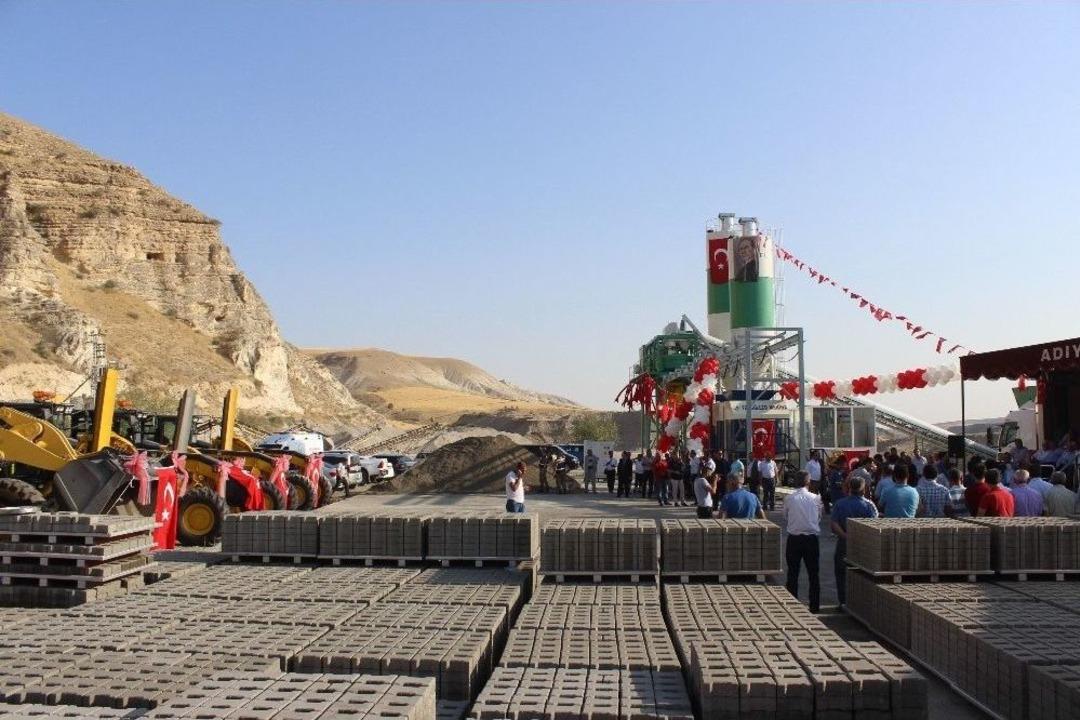 Kilitli Parke Taşı Tesisi A&ccedil;ıldı