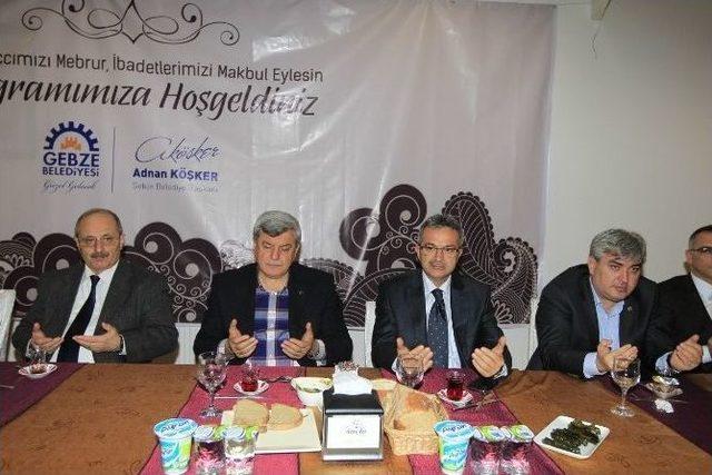 Başkanlar, Gebzeli Hacıları Yemekte Ağırladı 1