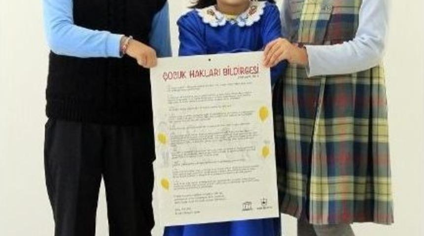 Konaklı &Ccedil;ocuklar Haklarını Eğlenerek &Ouml;ğrendi