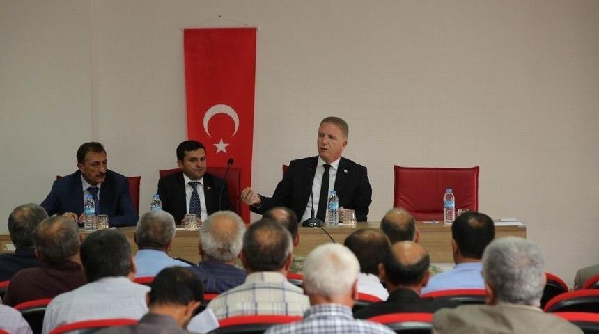 Vali G&uuml;l, Ulaş&rsquo;ta İncelemelerde Bulundu