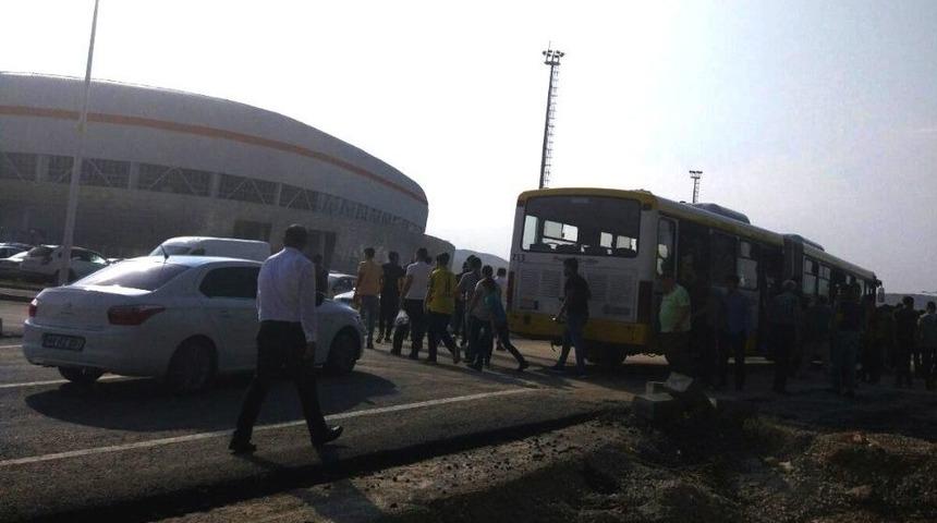 Motaş Yeni Statta Oynanan İlk Ma&ccedil;ta Ulaşımı Sorunsuz Bir Şekilde Sağladı