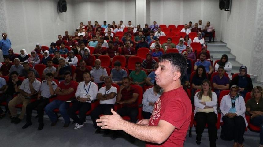 Kahta&rsquo;da Sağlık &Ccedil;alışanlarına &lsquo;ter&ouml;r&rsquo; Eğitimi