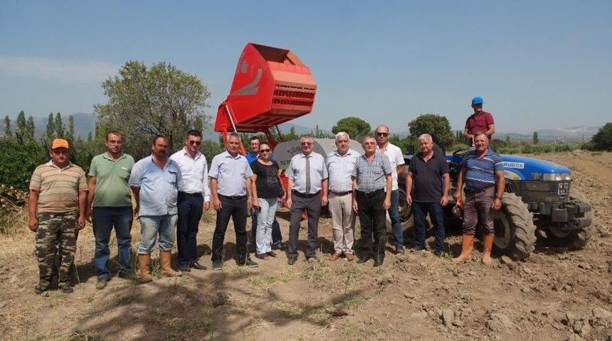 B&uuml;y&uuml;kşehir&rsquo;den Edremit Ziraat Odasına Destek