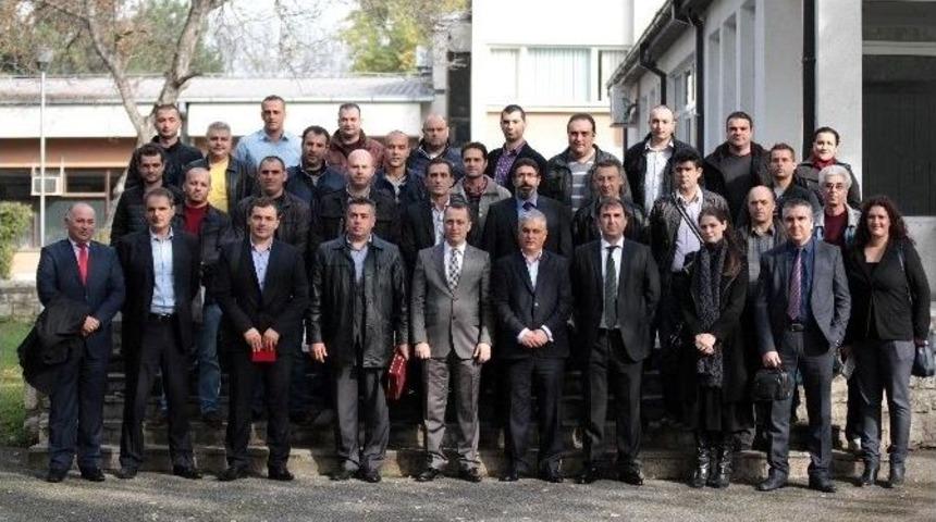 Makedonya Polis Teşkilatı&rsquo;na Verilen 2014 Yılı Eğitimler Tamamlandı