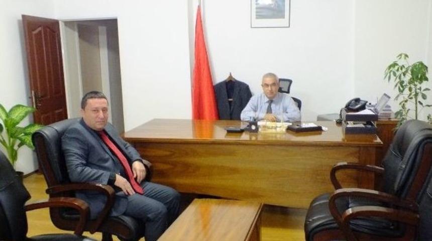 Ak Parti Bağlar İl&ccedil;e Başkanı Yalar&rsquo;dan Kaymakam Balaban&rsquo;a Ziyaret