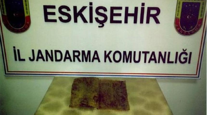 ESKİŞEHİR'DE 11 SAYFALIK ZEBUR ELE GE&Ccedil;İRDİ