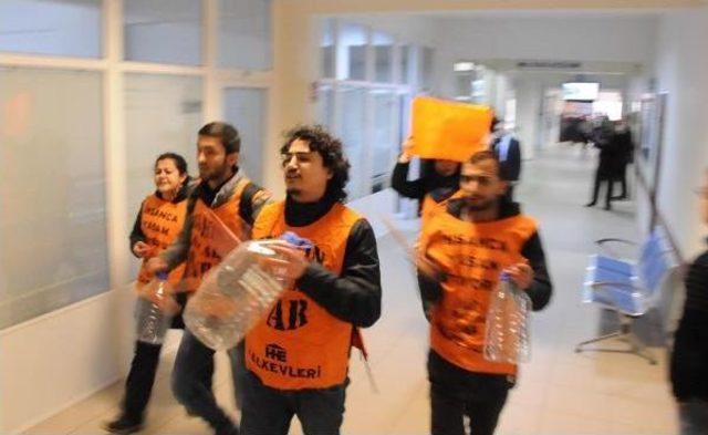 Su Zammı Protestosunda Yumruklar Konuştu 3