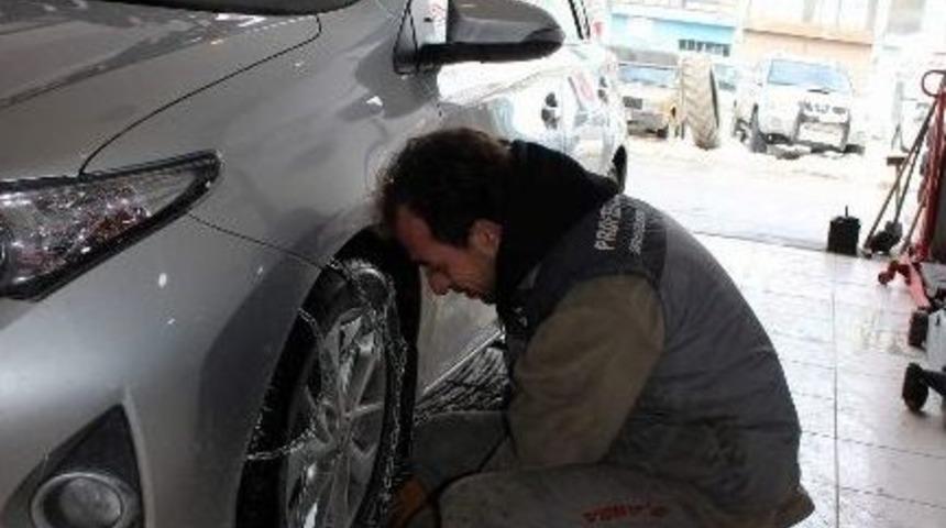 Kar Yağışı Zincir Satıcılarına Yaramadı