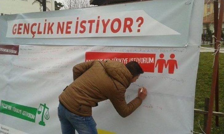 Karamanlılar Fikir Duvarına İstek Ve Temennilerini Yazdı G4