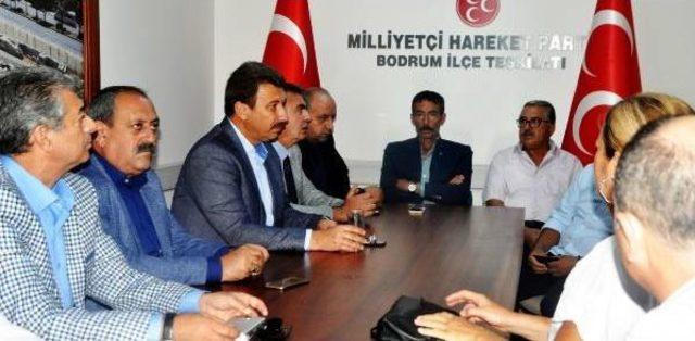 Erdoğan Ve Korkmaz'dan Bodrum Mhp'ye Ziyaret