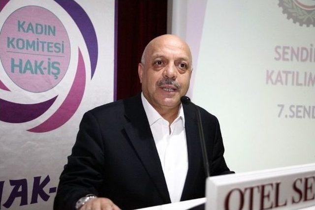 Hak-iş Konfederasyonu Genel Başkanı Arslan Adana&rsquo;da 1