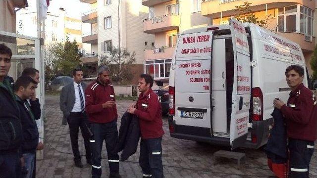 Lapseki Upesaş Personeli Sağlık Taramasından Ge&ccedil;ti 1