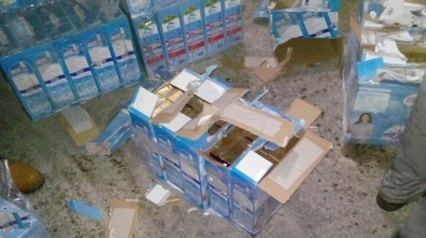 Deterjan Kutularında 44 Bin Paket Ka&ccedil;ak Sigara Ele Ge&ccedil;irildi