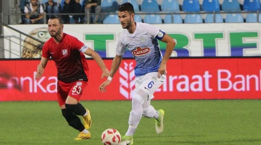 Ziraat T&uuml;rkiye Kupası: &Ccedil;aykur Rizespor: 3 - Nevşehirspor Gen&ccedil;lik: 0
