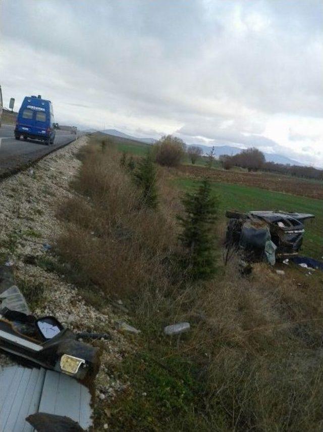 Afyonkarahisar’da Trafik Kazası: 1 Ölü