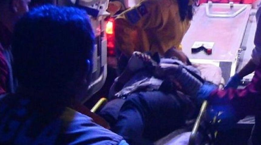 EŞİNİN BI&Ccedil;ALADIĞI KADIN, MARKETE SIĞINIP CANINI KURTARDI