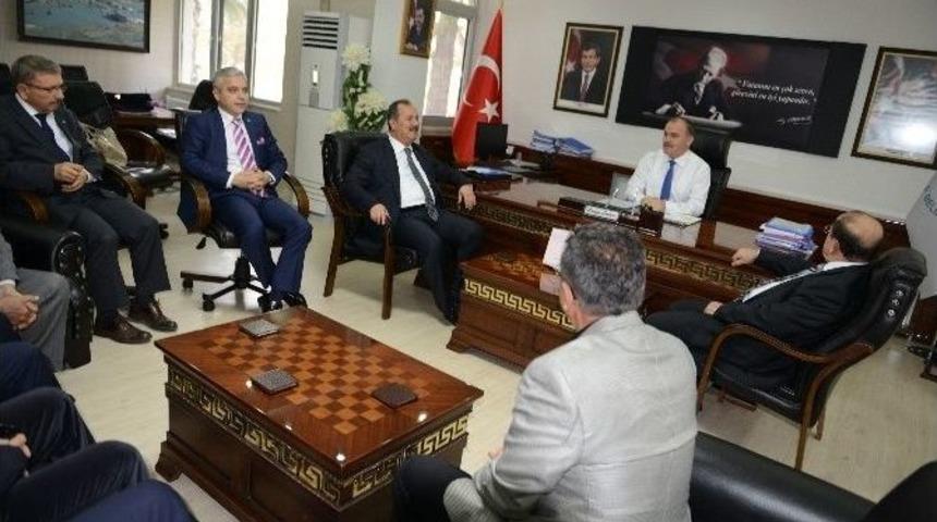 Dto&rsquo;dan Pamukkale Belediyesi&rsquo;ne Ziyaret