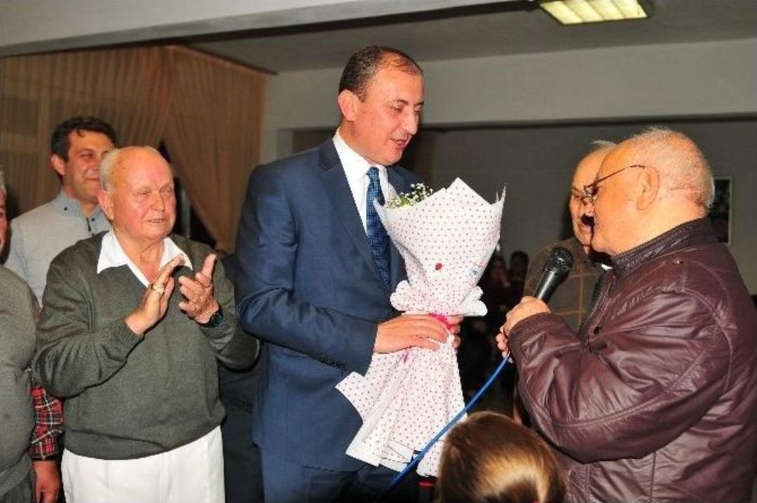 Biga Huzurevinde Doğum G&uuml;n&uuml; Partisi