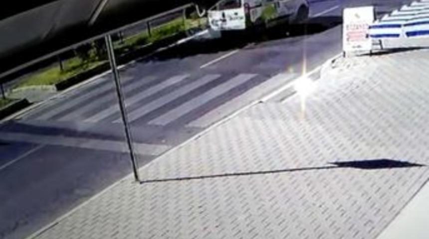 Dalaman&rsquo;daki Kaza G&uuml;venlik Kamerasına Yansıdı